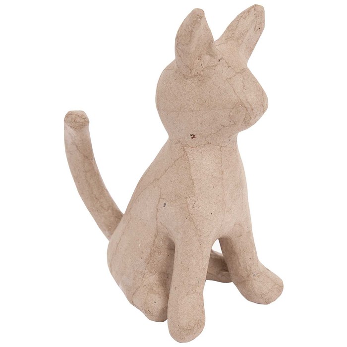 Papier maché figuur kat