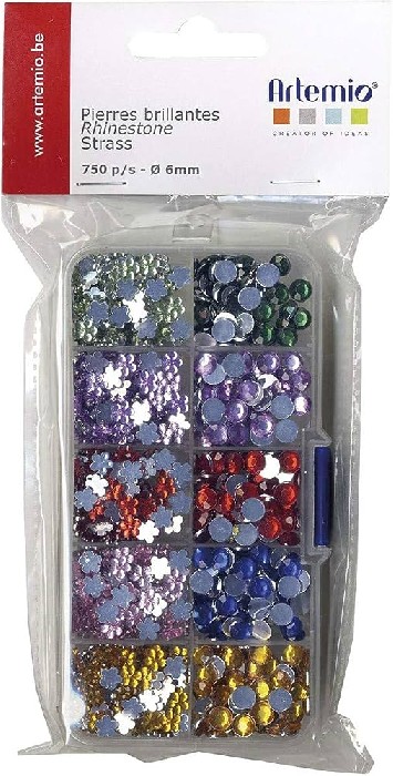 Artemio Set Di 8 Fustelle (Dies) Per Taglio Cerchi Piccoli | Matrici Per Scrapbooking E Bigiotteria | Acciaio, Taglia Cerchi